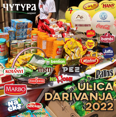 Ulica darivanja 2022.