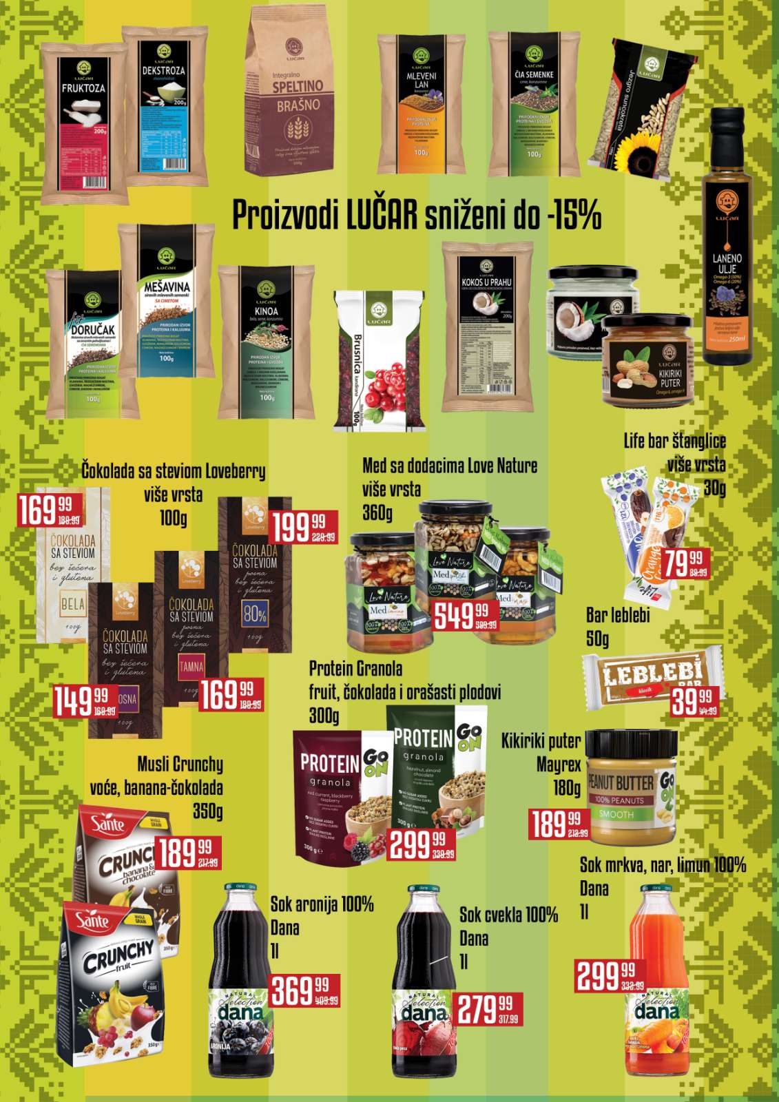 PROIZVODI LUČAR