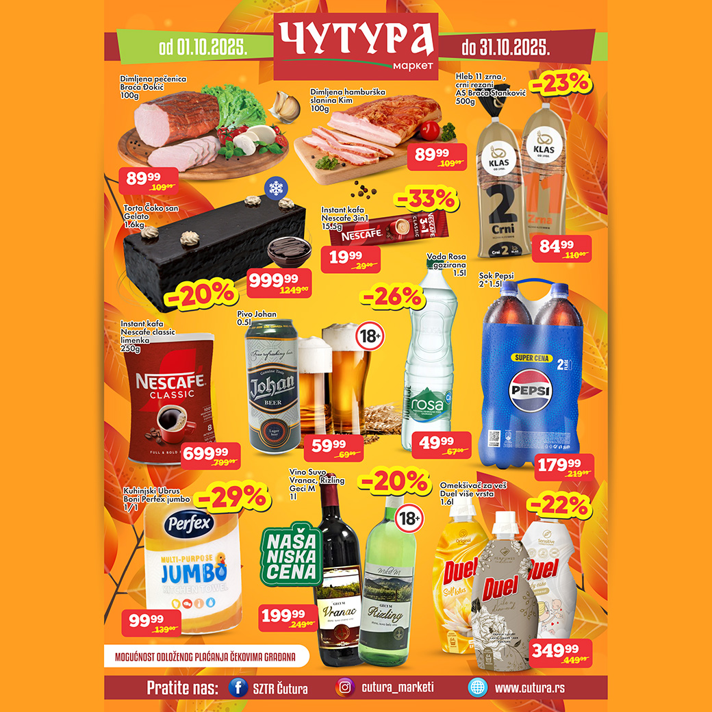 AKTUELNI KATALOG ZA OKTOBAR 2025